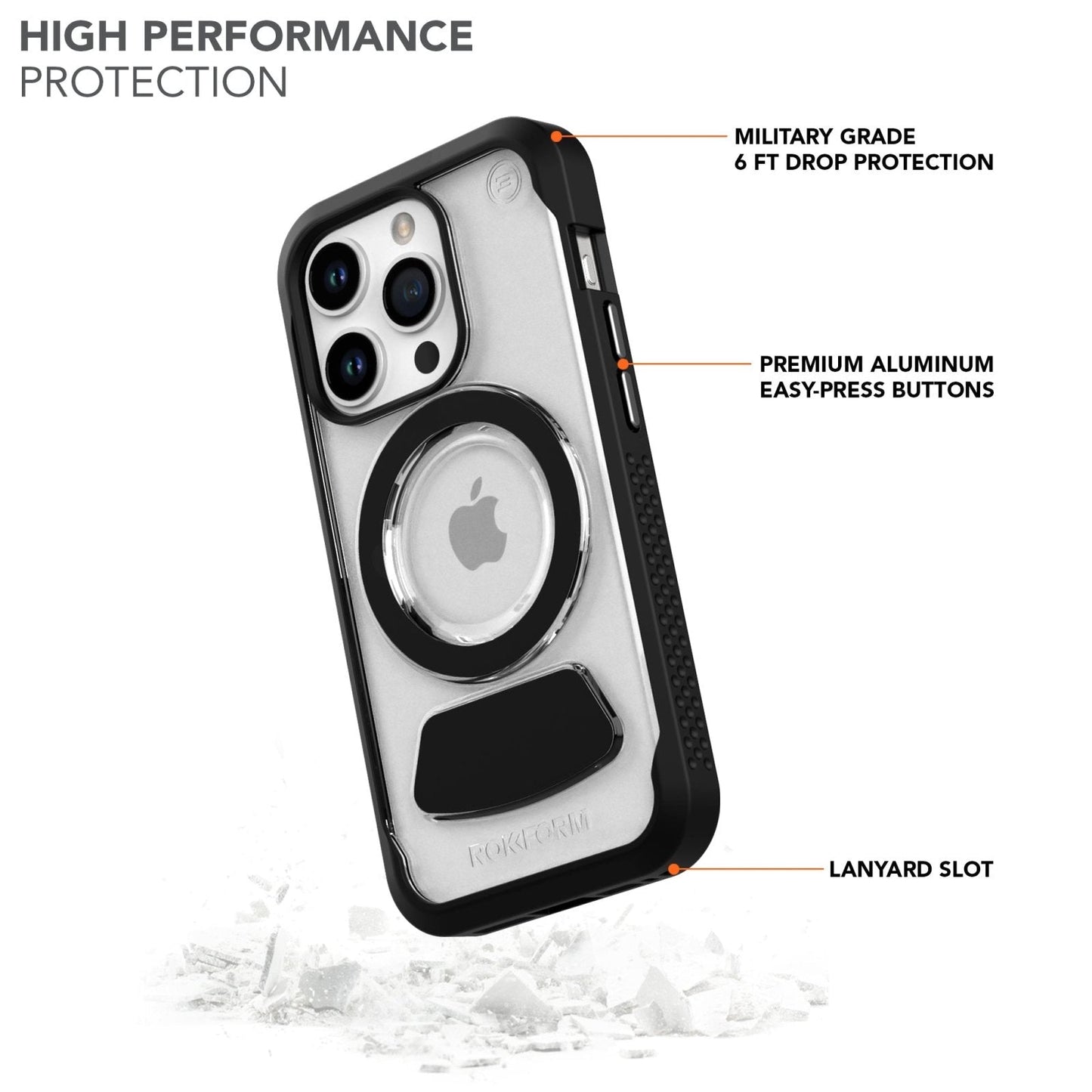 iPhone 15 Pro | Eagle 3™ Magnetic Golf Clear Phone Case