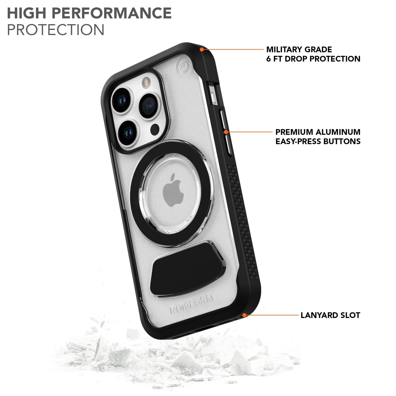 iPhone 15 Pro | Eagle 3™ Magnetic Golf Clear Phone Case