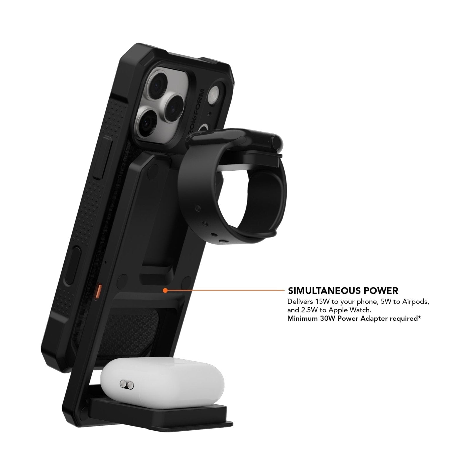 3-in-1 Foldable Wireless Charging Stand