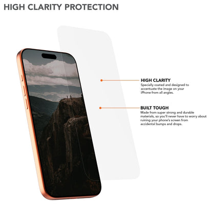 iPhone 17 Pro Max Tempered Glass Screen Protector