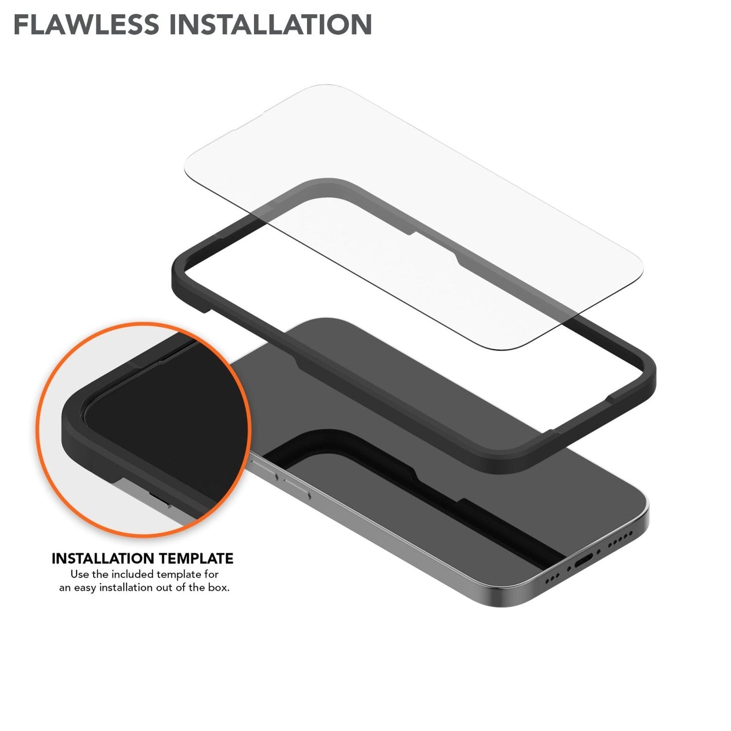 iPhone 17 Pro Tempered Glass Screen Protector